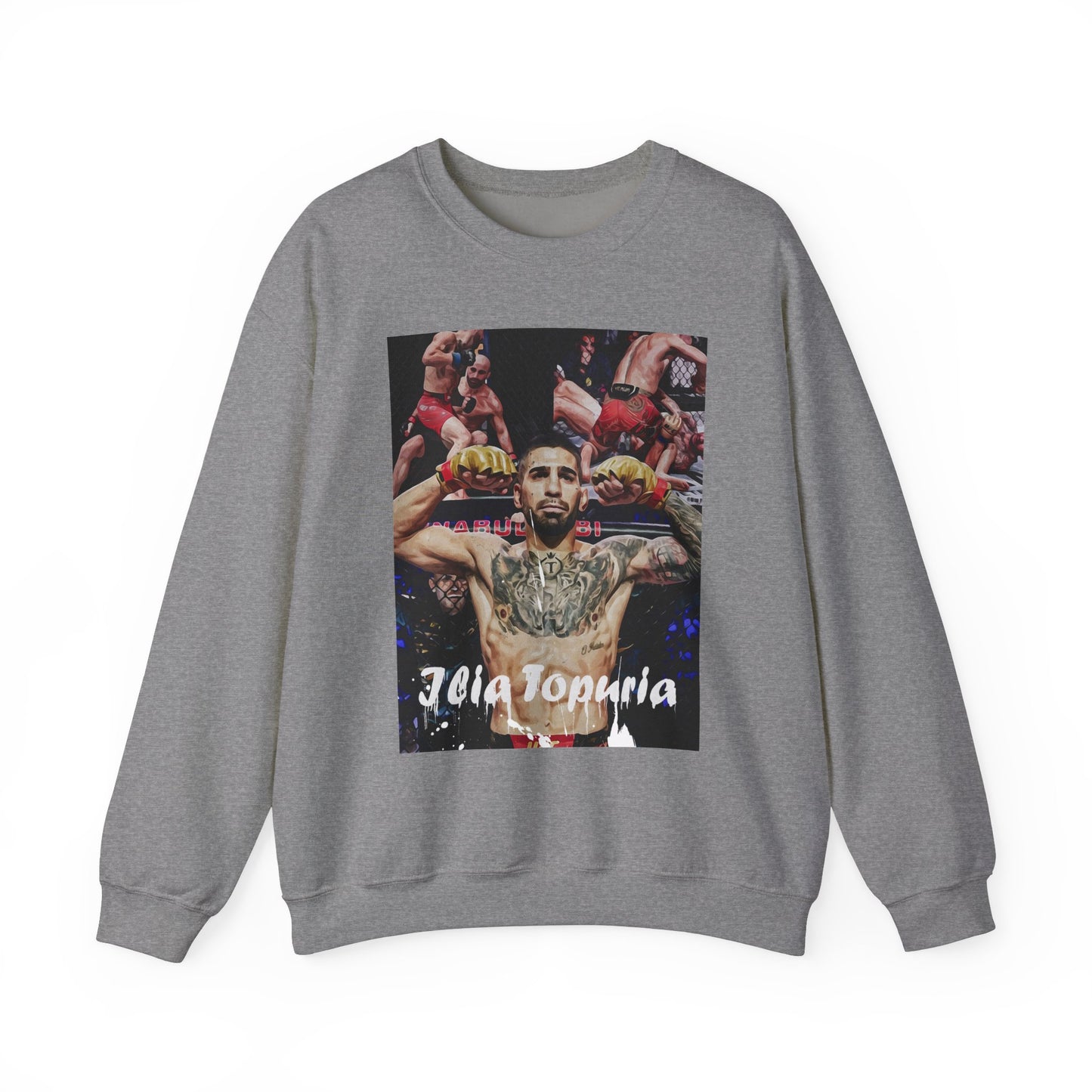 Ilia Topuria Sweatshirt - Stylish Casual Wear for Sports Fans