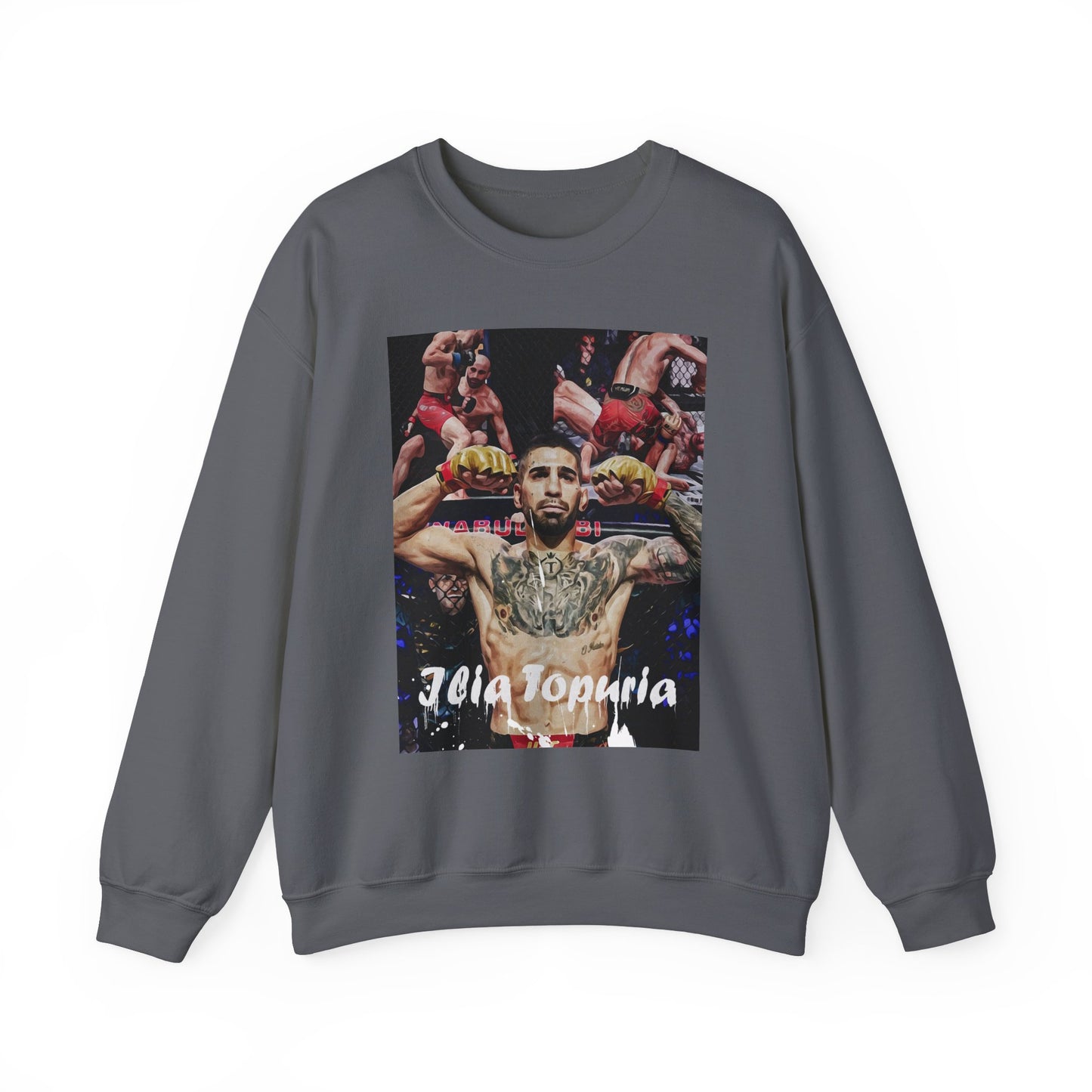 Ilia Topuria Sweatshirt - Stylish Casual Wear for Sports Fans