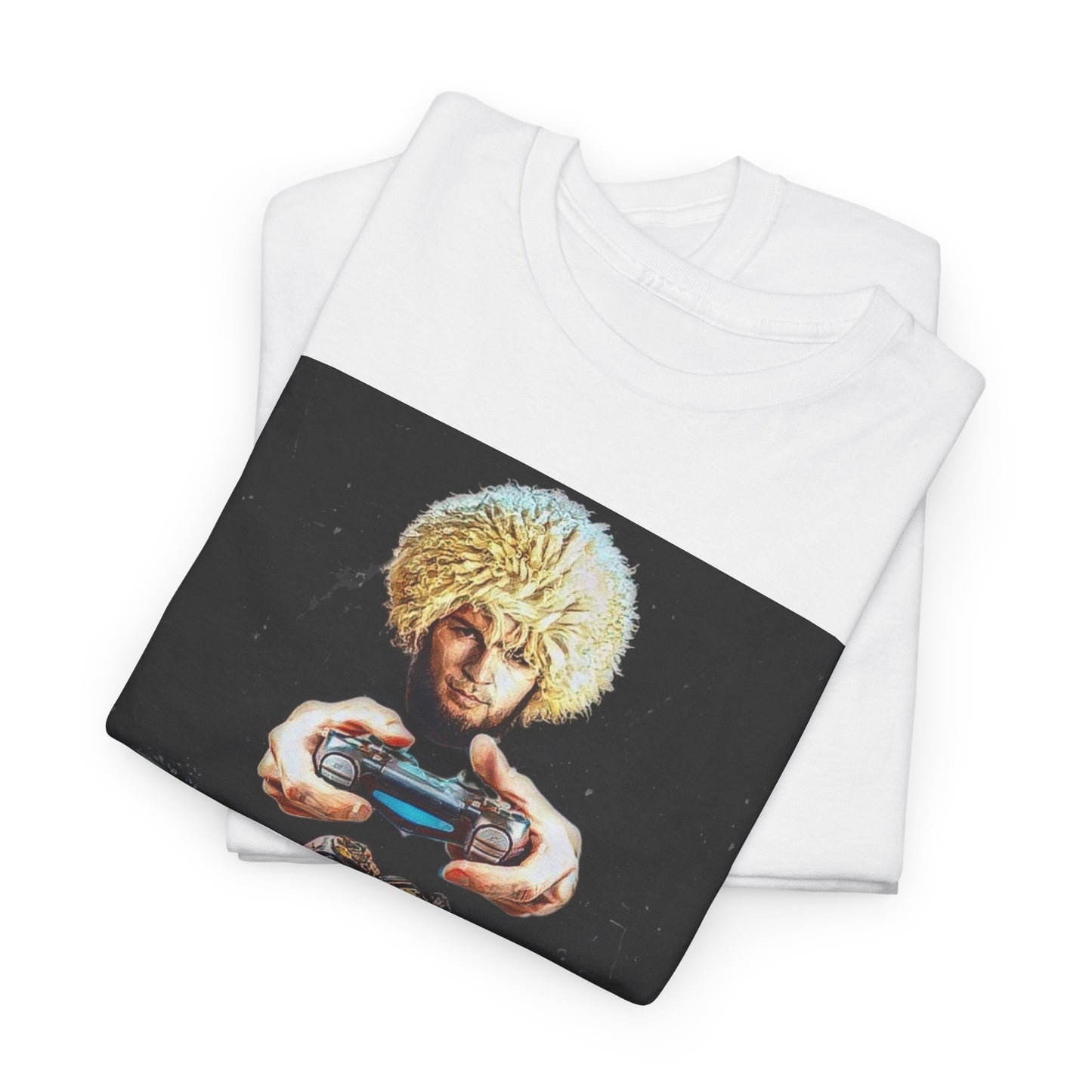 T-Shirt - Khabib Nurmagomedov on Game Mode with Islam Makhachev Graphic Tee