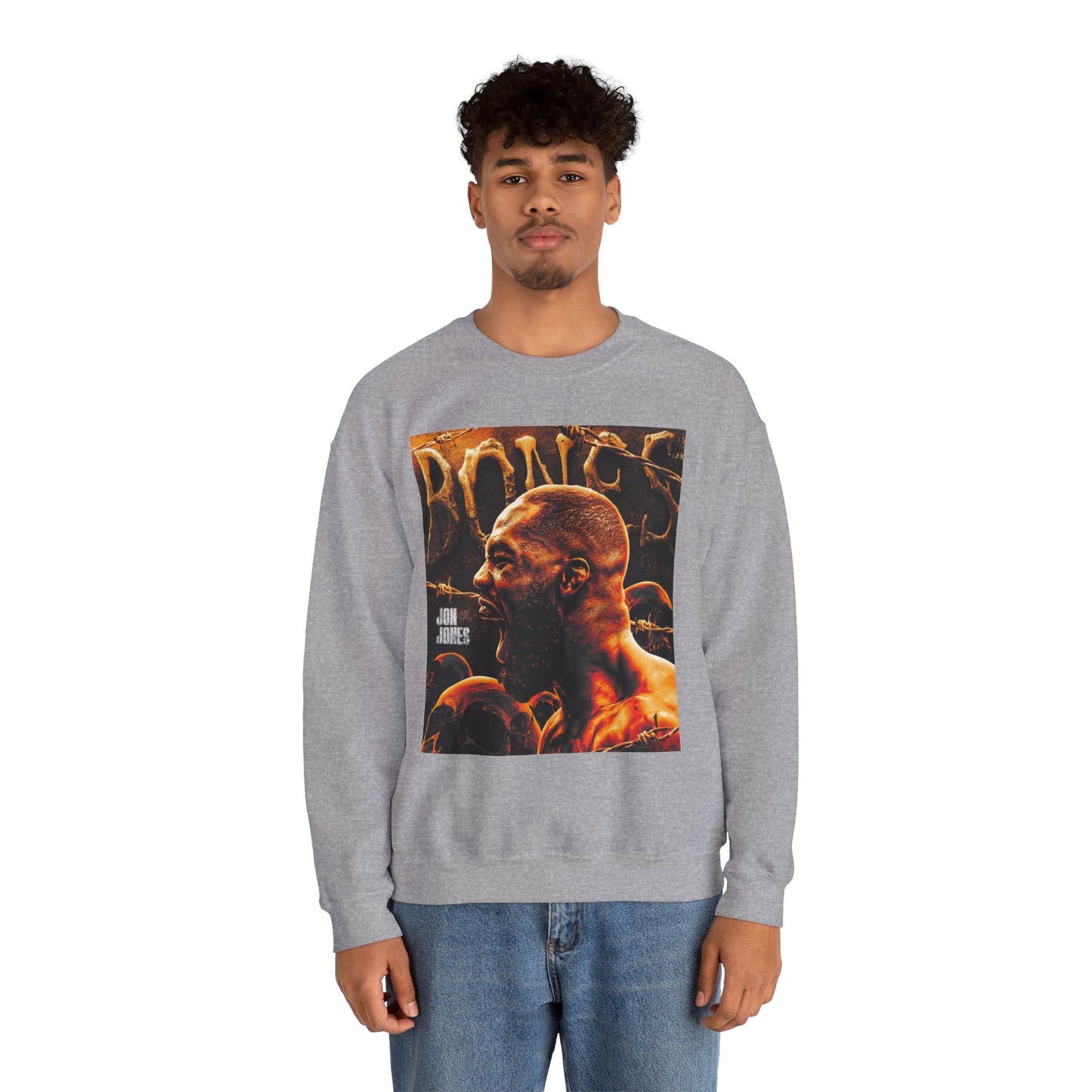 Jon Bones Jones Sweatshirt - 'Bones' Apparel for MMA Fans