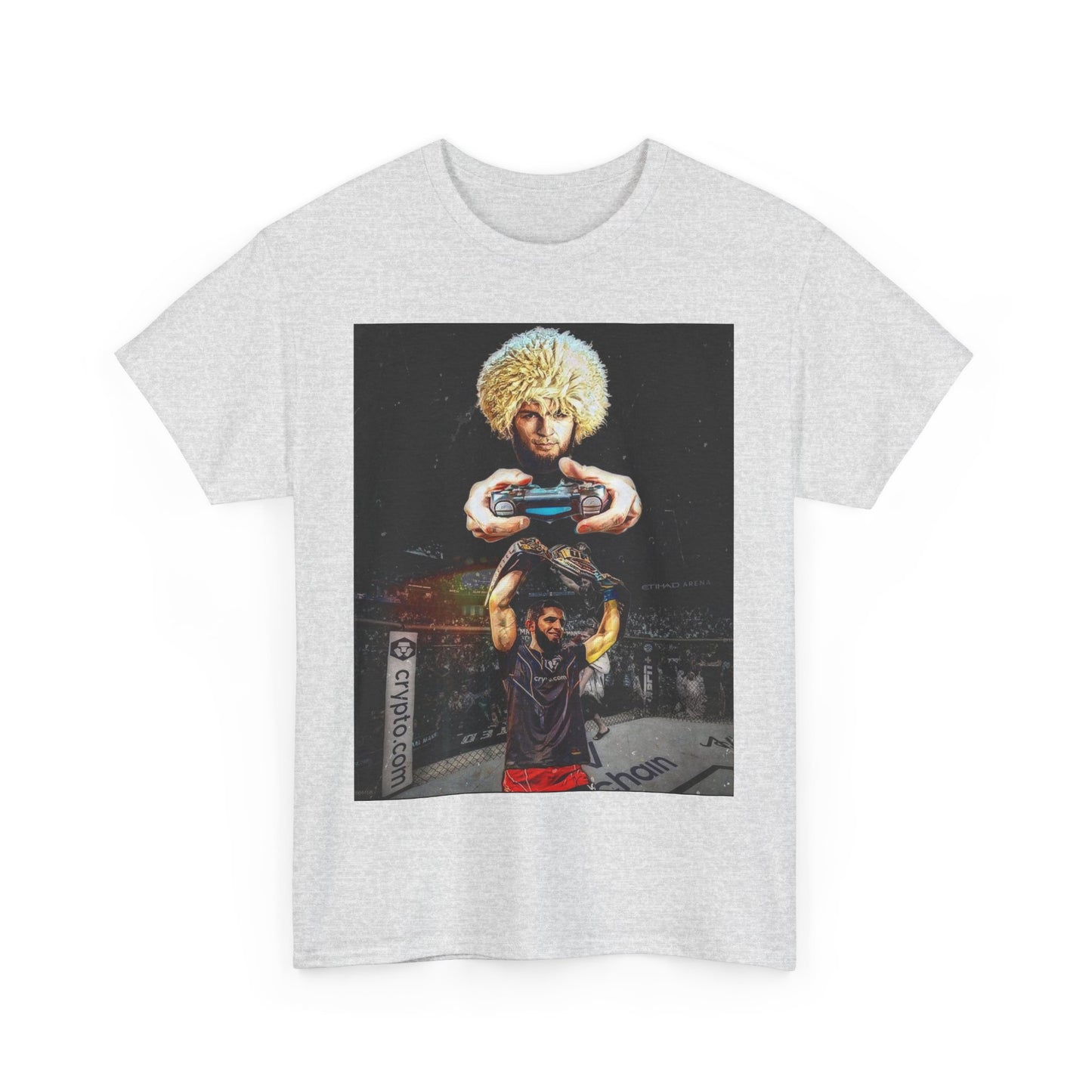 T-Shirt - Khabib Nurmagomedov on Game Mode with Islam Makhachev Graphic Tee