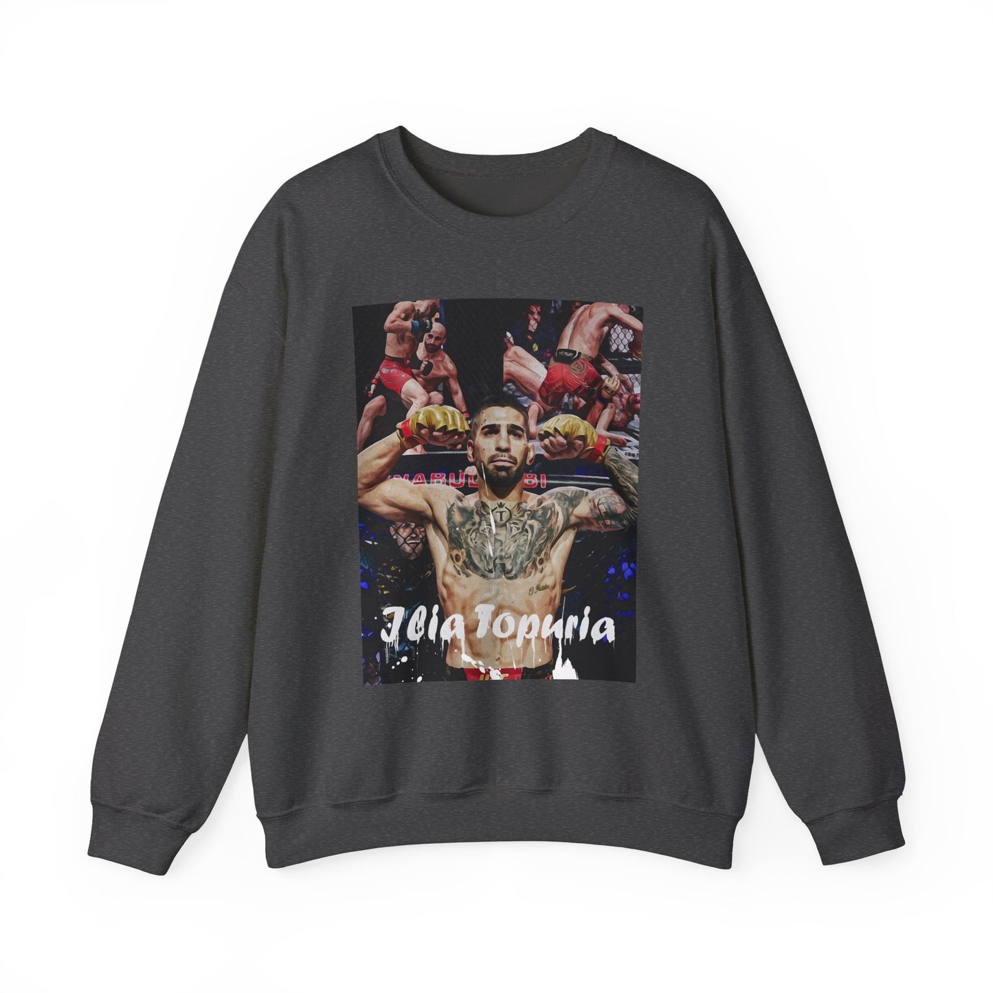 Ilia Topuria Sweatshirt - Stylish Casual Wear for Sports Fans
