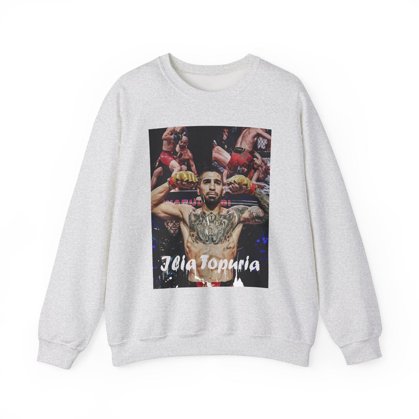 Ilia Topuria Sweatshirt - Stylish Casual Wear for Sports Fans