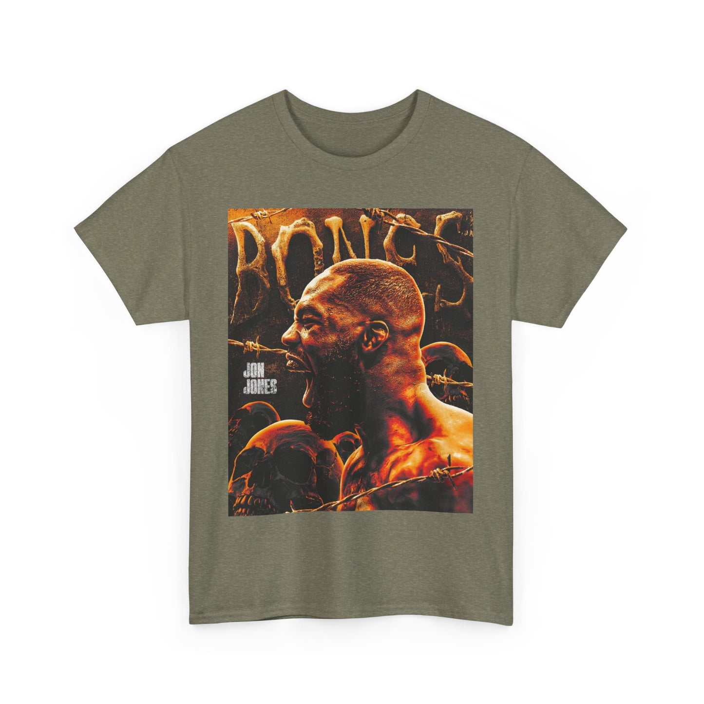 Jon Bones Jones Tee - Jon 'Bones' Apparel for sports Enthusiasts