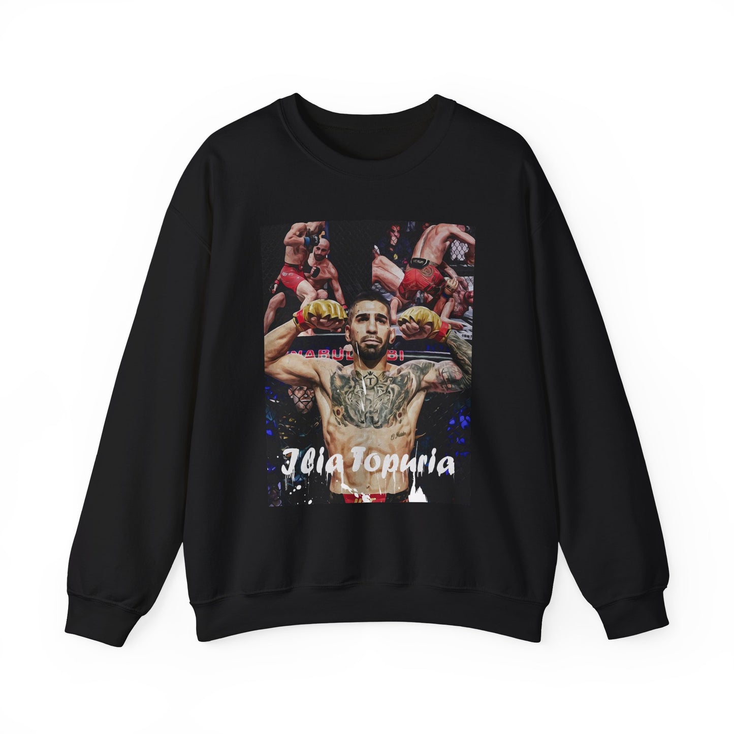 Ilia Topuria Sweatshirt - Stylish Casual Wear for Sports Fans