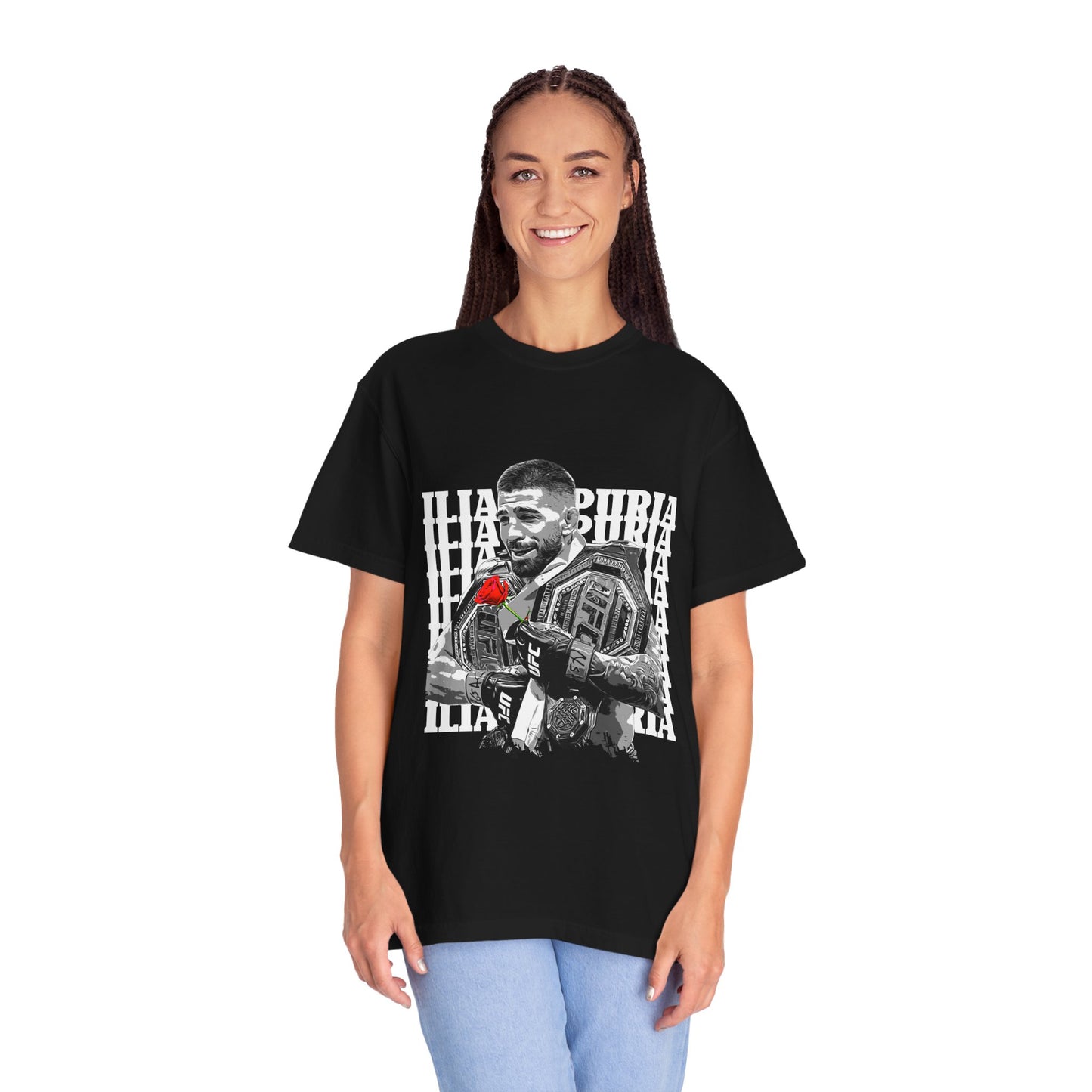 The Double Champ Ilia Topuria T-shirt