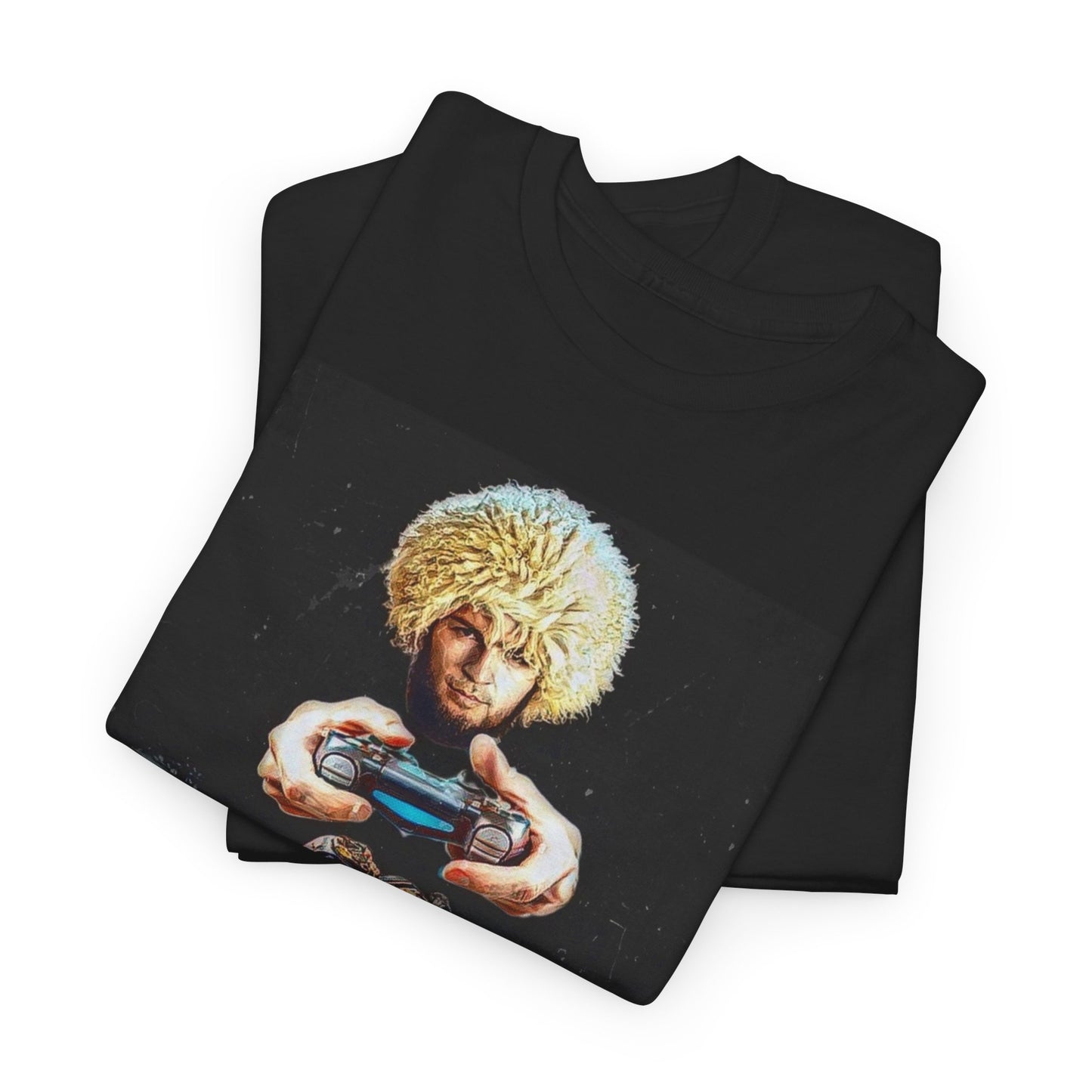 T-Shirt - Khabib Nurmagomedov on Game Mode with Islam Makhachev Graphic Tee