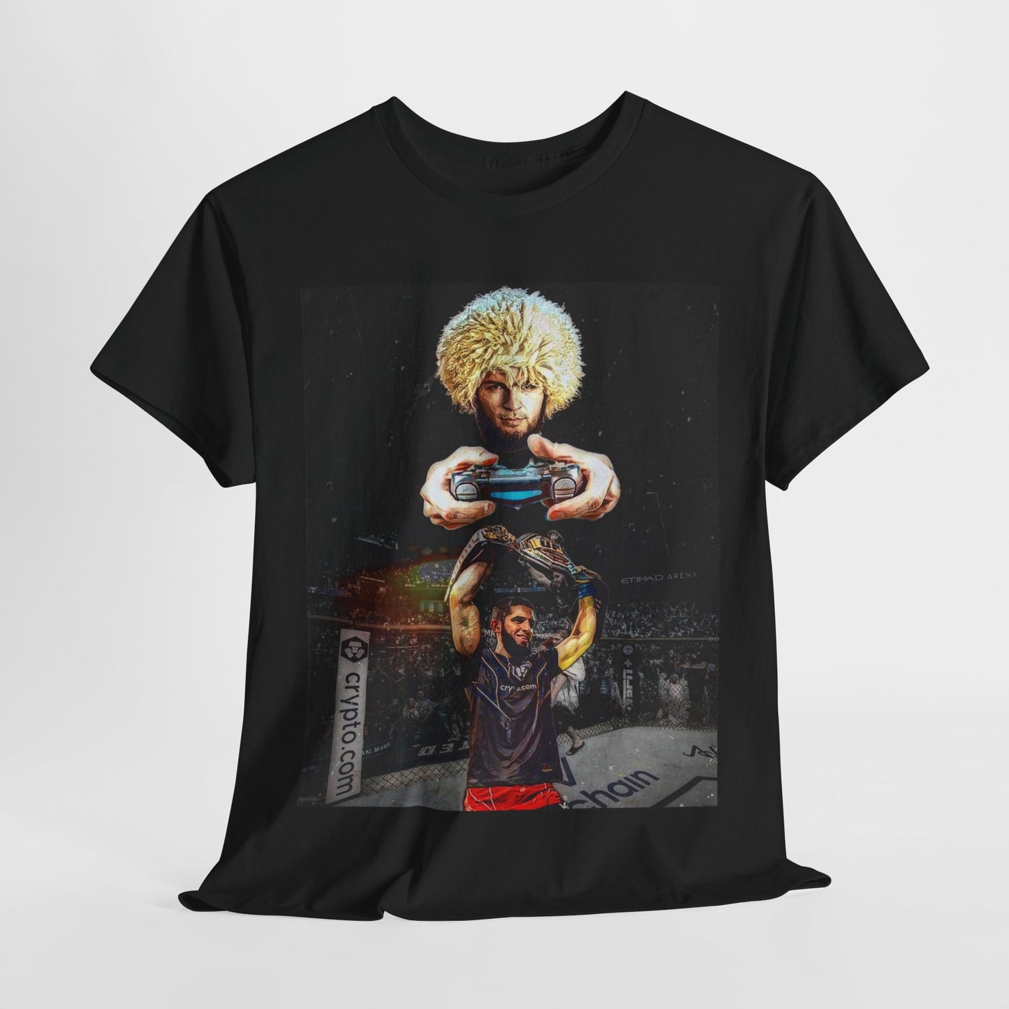 T-Shirt - Khabib Nurmagomedov on Game Mode with Islam Makhachev Graphic Tee