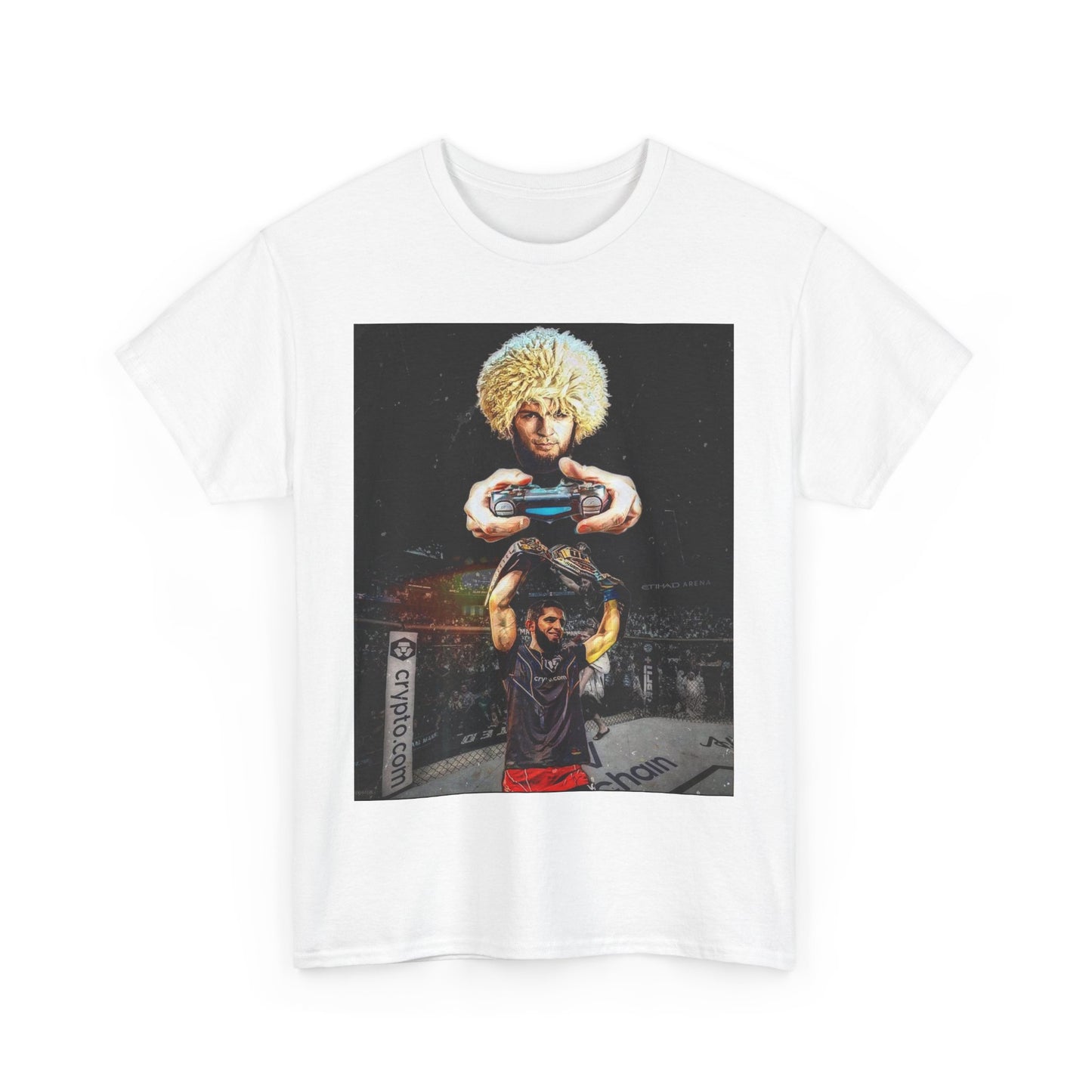 T-Shirt - Khabib Nurmagomedov on Game Mode with Islam Makhachev Graphic Tee