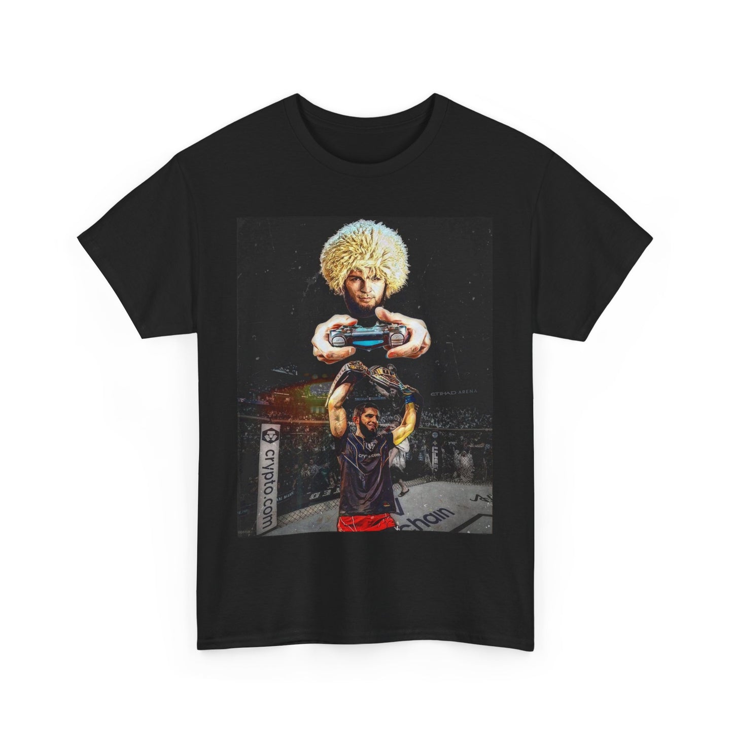 T-Shirt - Khabib Nurmagomedov on Game Mode with Islam Makhachev Graphic Tee