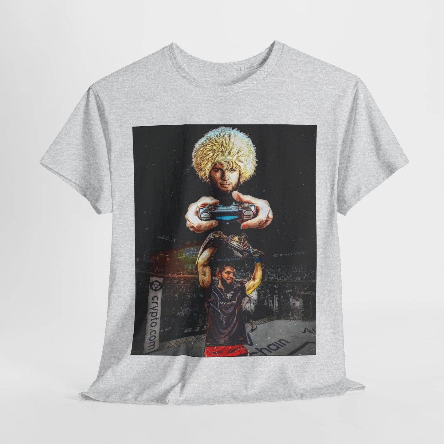 T-Shirt - Khabib Nurmagomedov on Game Mode with Islam Makhachev Graphic Tee