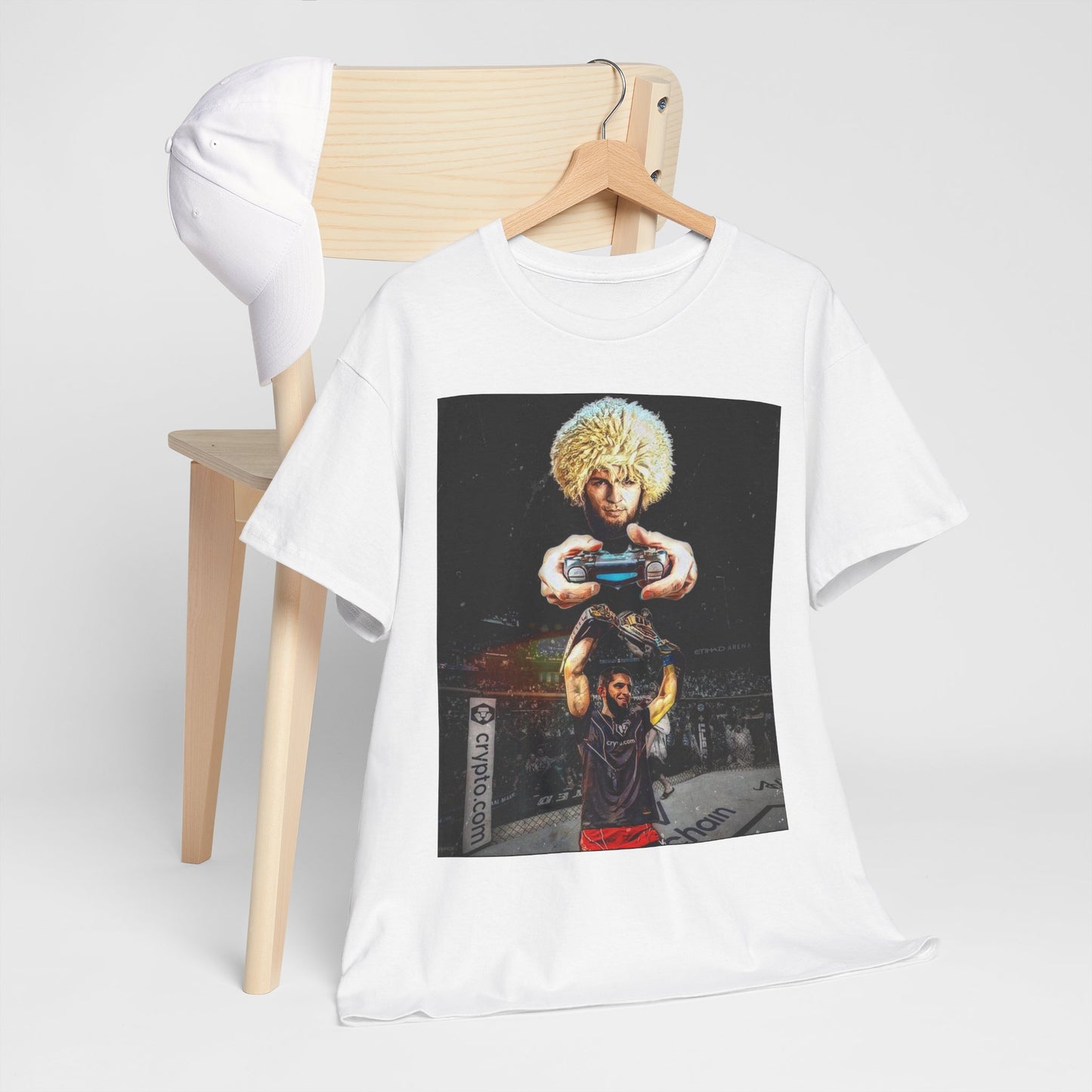 T-Shirt - Khabib Nurmagomedov on Game Mode with Islam Makhachev Graphic Tee