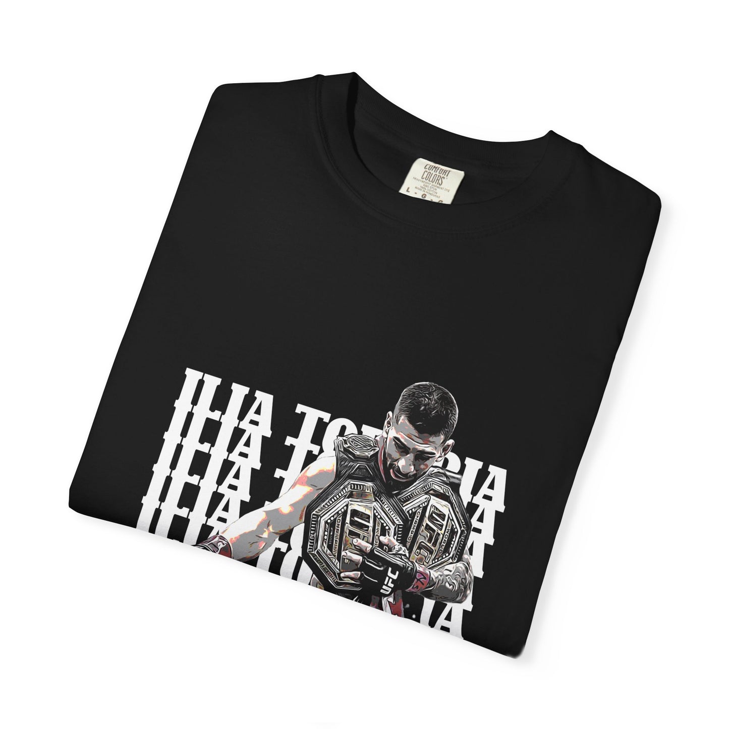 Unisex T-shirt Ilia Topuria 'Rose Drop' Tee