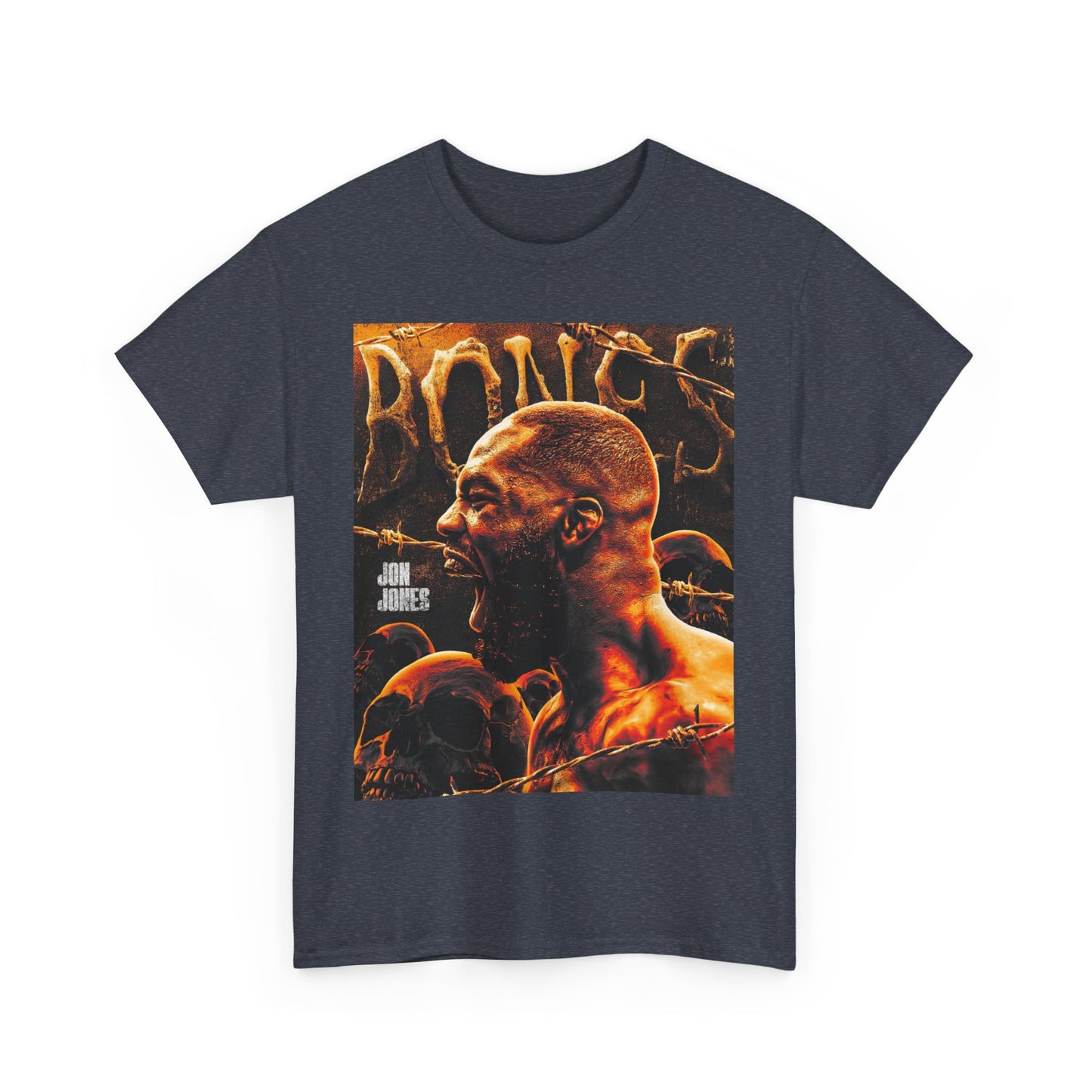 Jon Bones Jones Tee - Jon 'Bones' Apparel for sports Enthusiasts