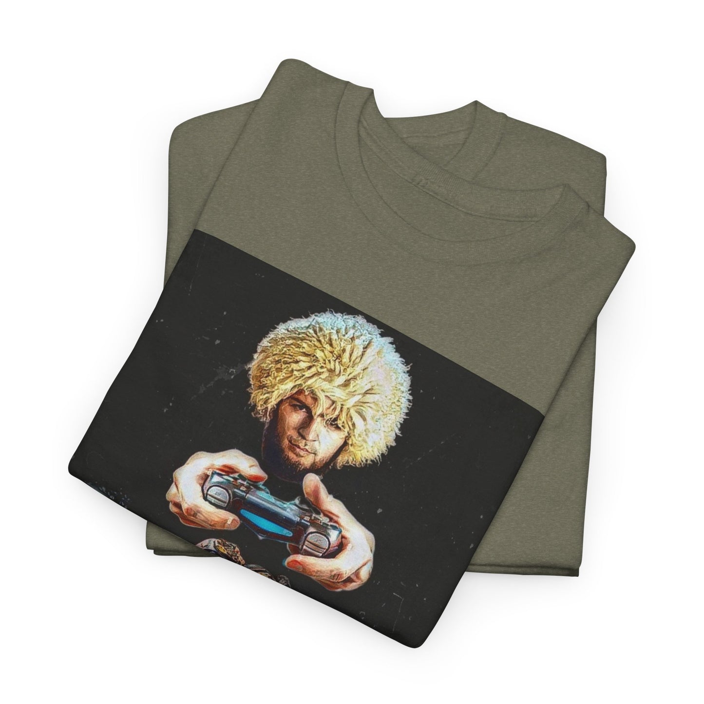T-Shirt - Khabib Nurmagomedov on Game Mode with Islam Makhachev Graphic Tee