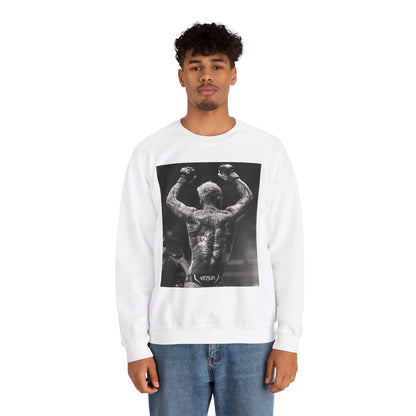 Charles Oliveira White Fitness Sweatshirt - Perfect for UFC Lovers