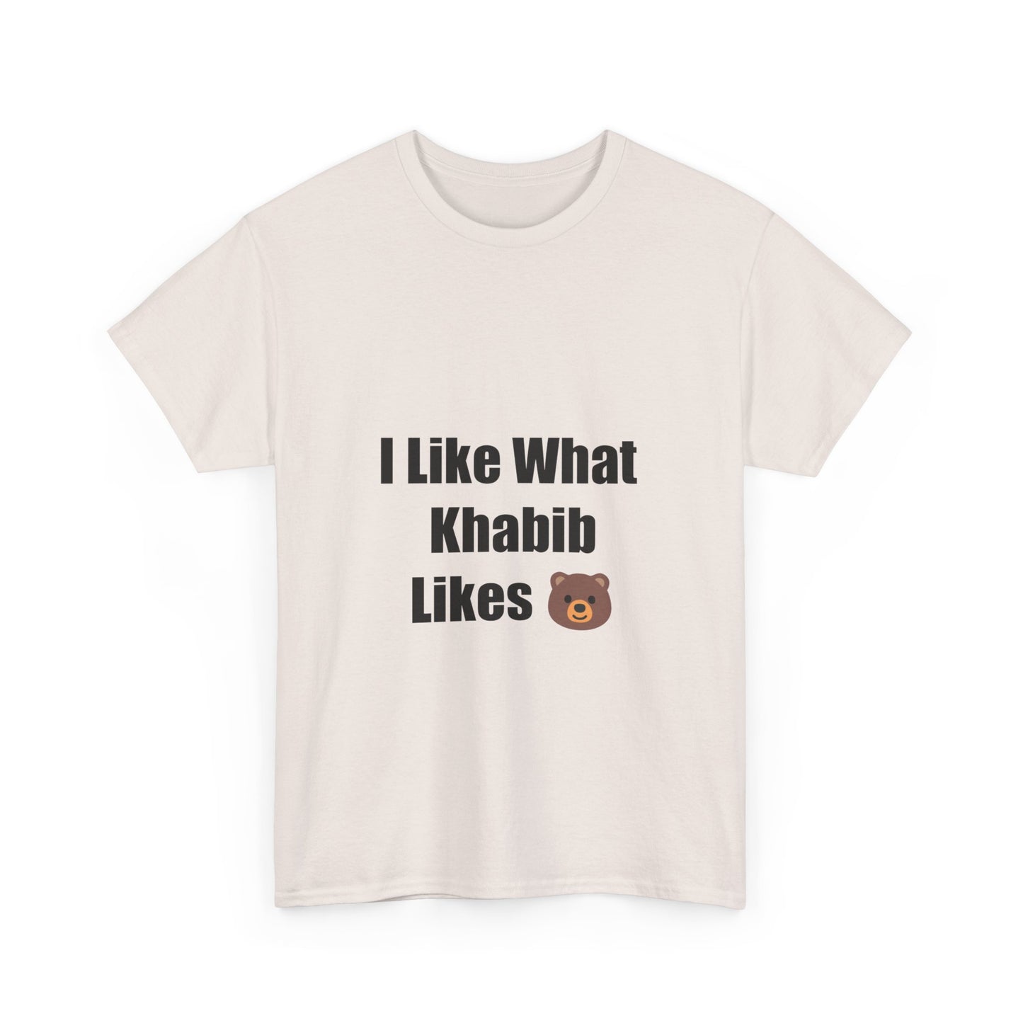 KhabibNurmagomedow T-Shirt - I Like What Khabib Likes Tee