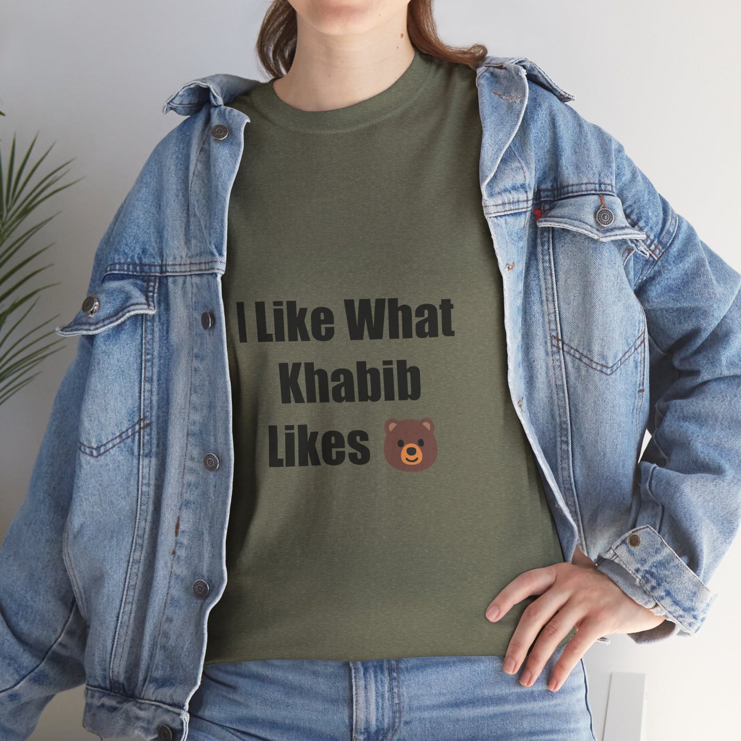 KhabibNurmagomedow T-Shirt - I Like What Khabib Likes Tee