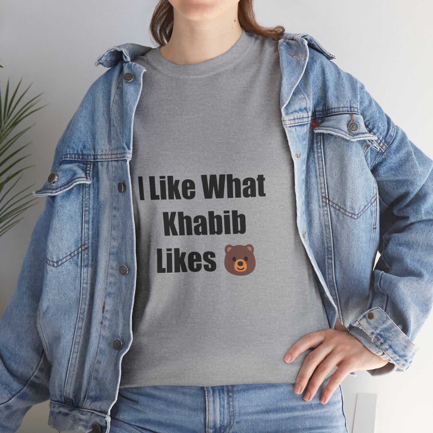 KhabibNurmagomedow T-Shirt - I Like What Khabib Likes Tee