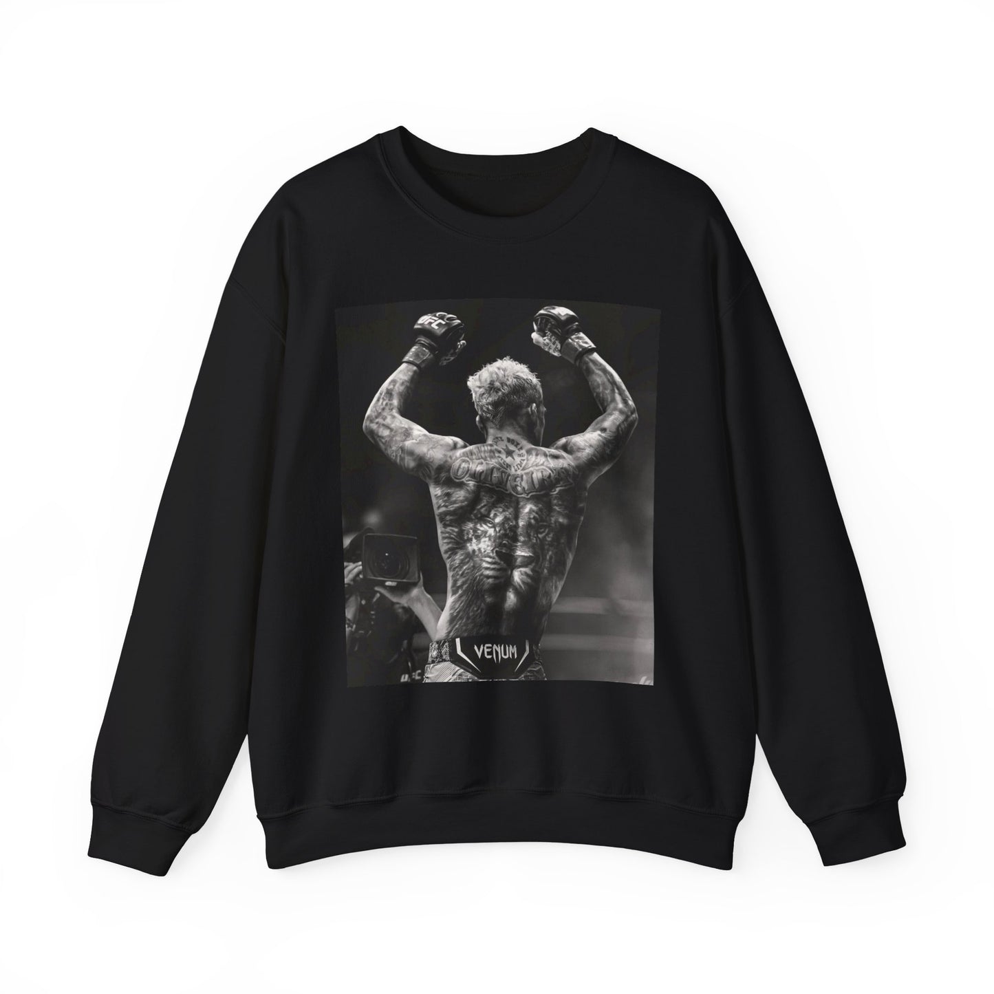 Charles Oliveira White Fitness Sweatshirt - Perfect for UFC Lovers