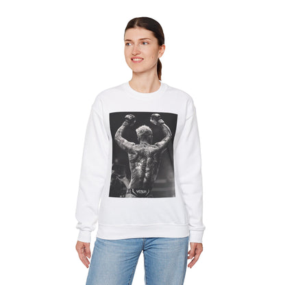Charles Oliveira White Fitness Sweatshirt - Perfect for UFC Lovers