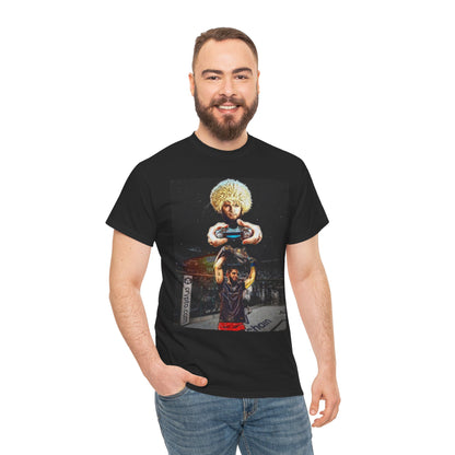 T-Shirt - Khabib Nurmagomedov on Game Mode with Islam Makhachev Graphic Tee