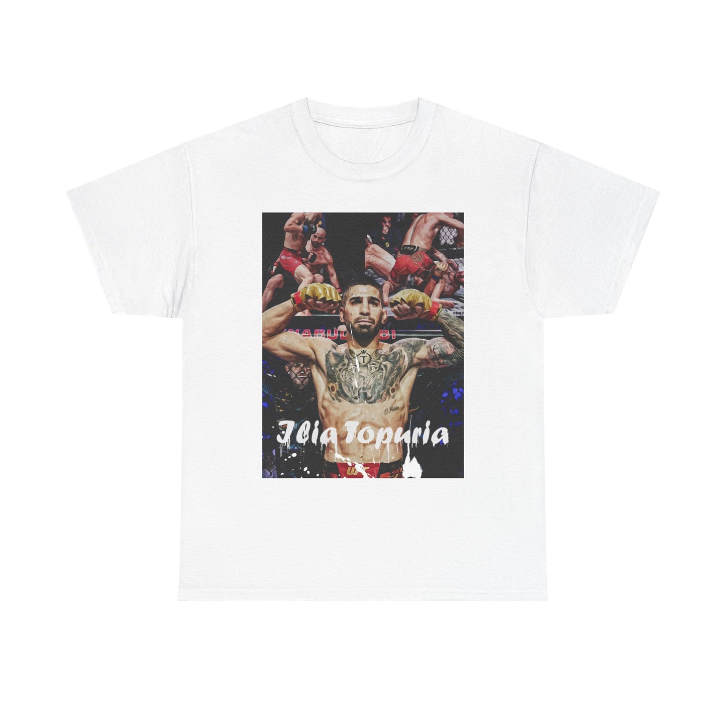 Ilia Topuria Tee - for Combat Sports Enthusiasts