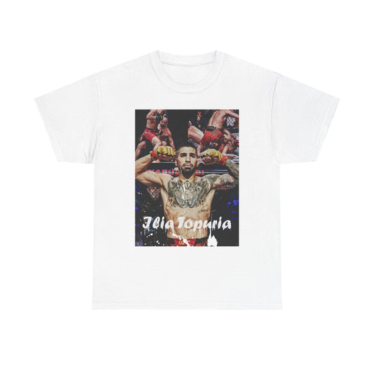 Ilia Topuria Tee - for Combat Sports Enthusiasts