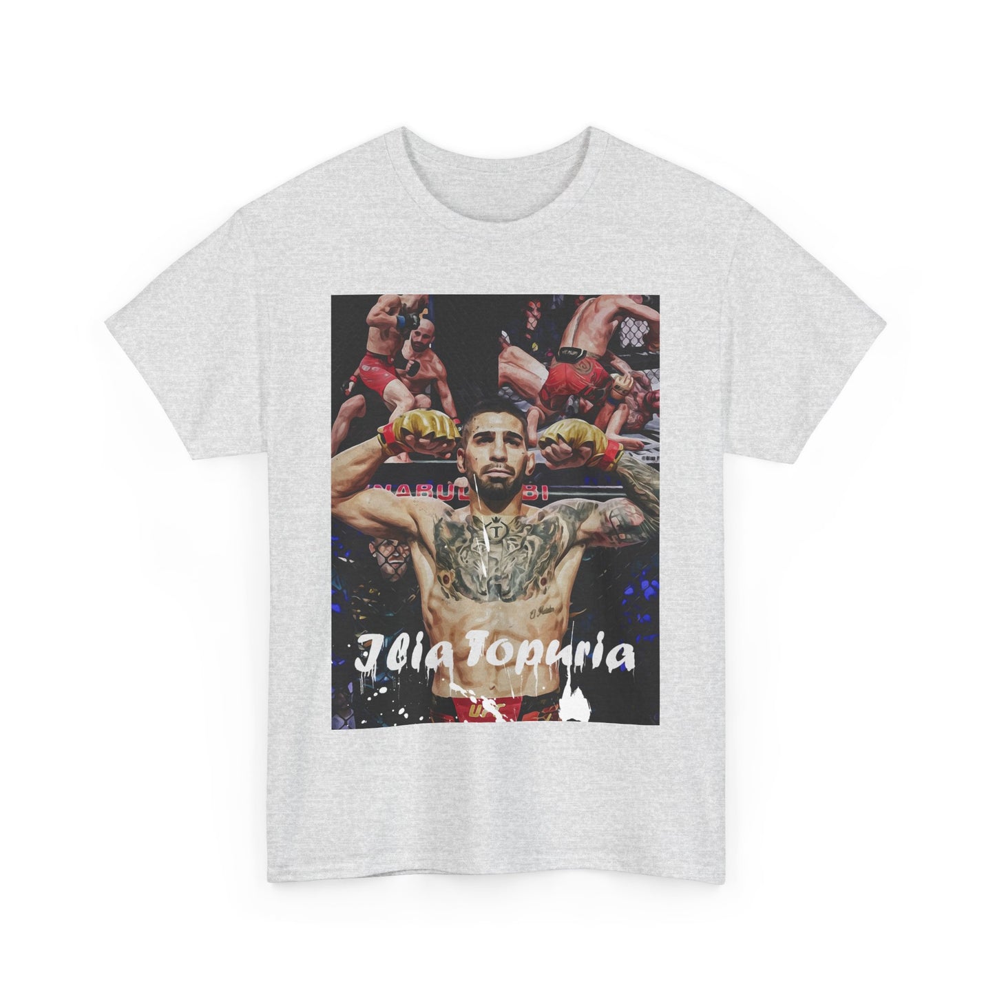Ilia Topuria Tee - for Combat Sports Enthusiasts