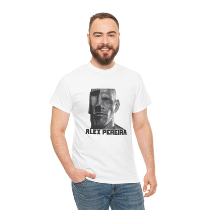 Alex Pereira 'Stone Face' T-Shirt — MMA Fighter Graphic Tee