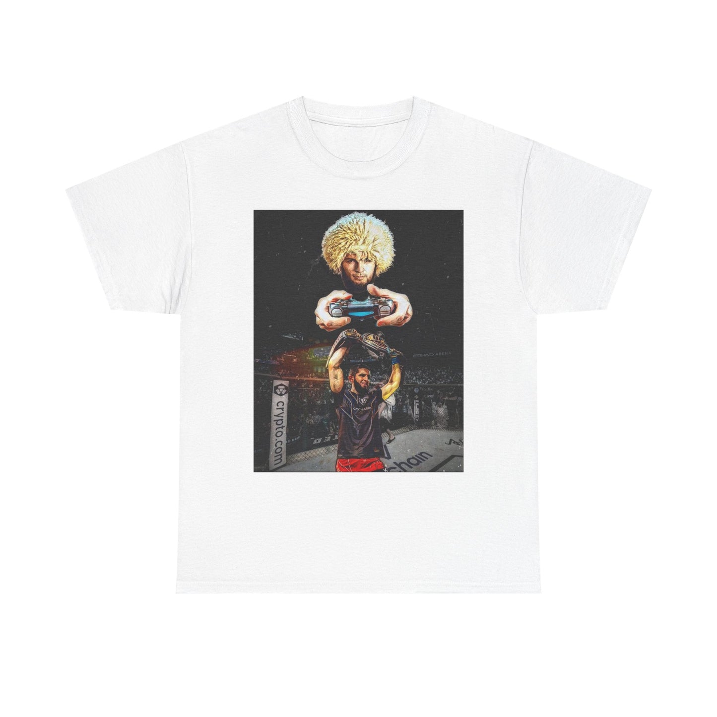 T-Shirt - Khabib Nurmagomedov on Game Mode with Islam Makhachev Graphic Tee