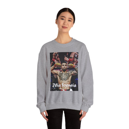 Ilia Topuria Sweatshirt - Stylish Casual Wear for Sports Fans