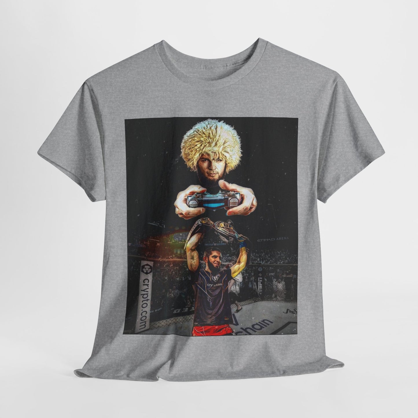 T-Shirt - Khabib Nurmagomedov on Game Mode with Islam Makhachev Graphic Tee