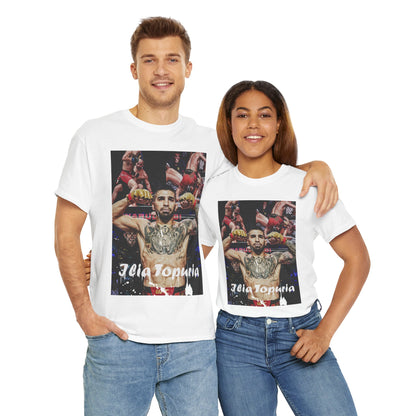 Ilia Topuria Tee - for Combat Sports Enthusiasts