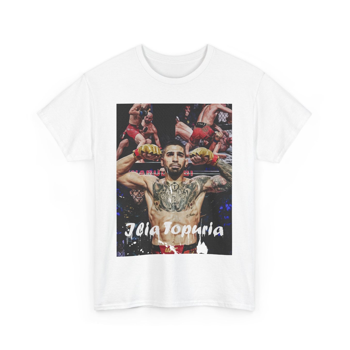 Ilia Topuria Tee - for Combat Sports Enthusiasts