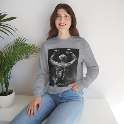 Charles Oliveira White Fitness Sweatshirt - Perfect for UFC Lovers