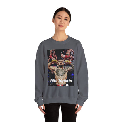Ilia Topuria Sweatshirt - Stylish Casual Wear for Sports Fans