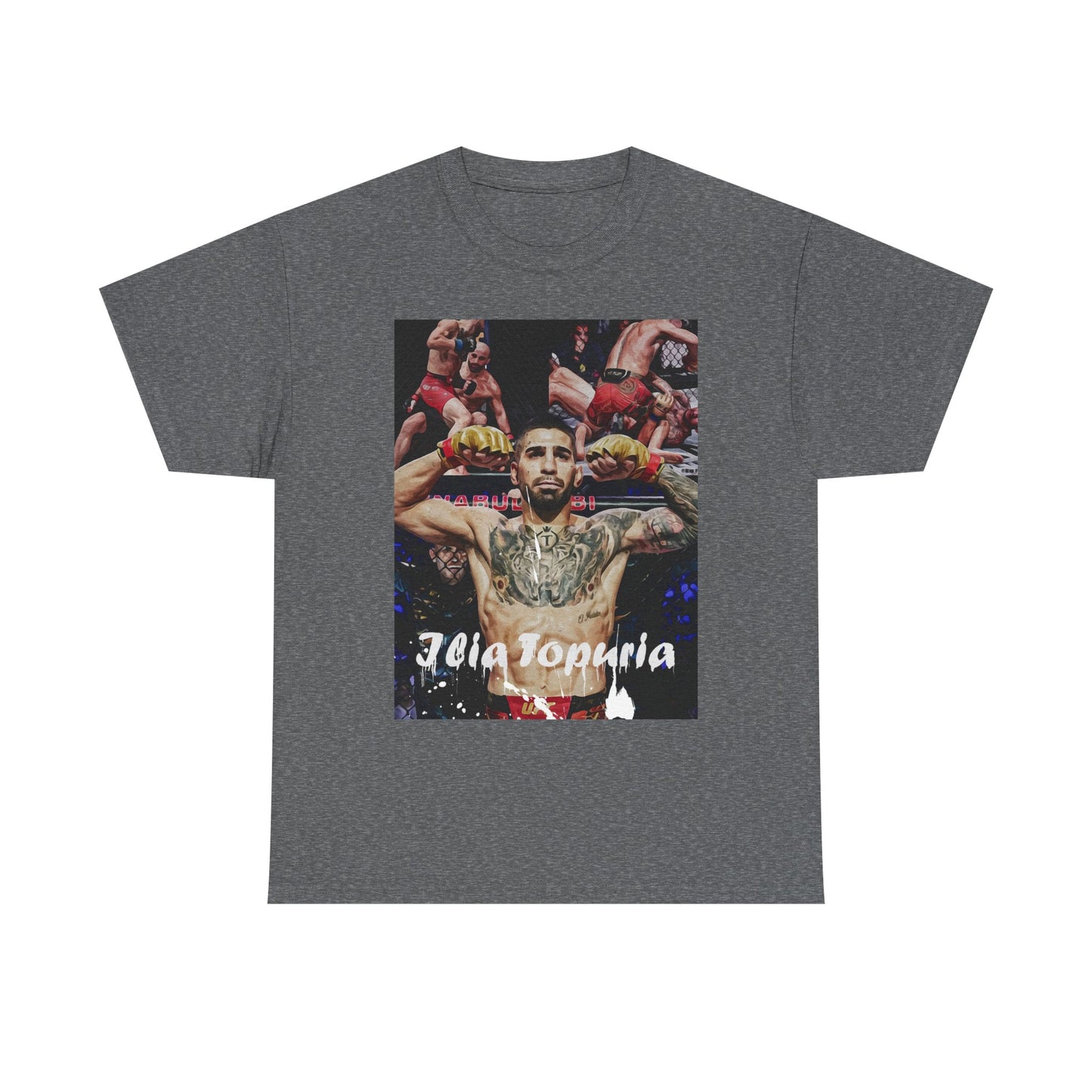 Ilia Topuria Tee - for Combat Sports Enthusiasts