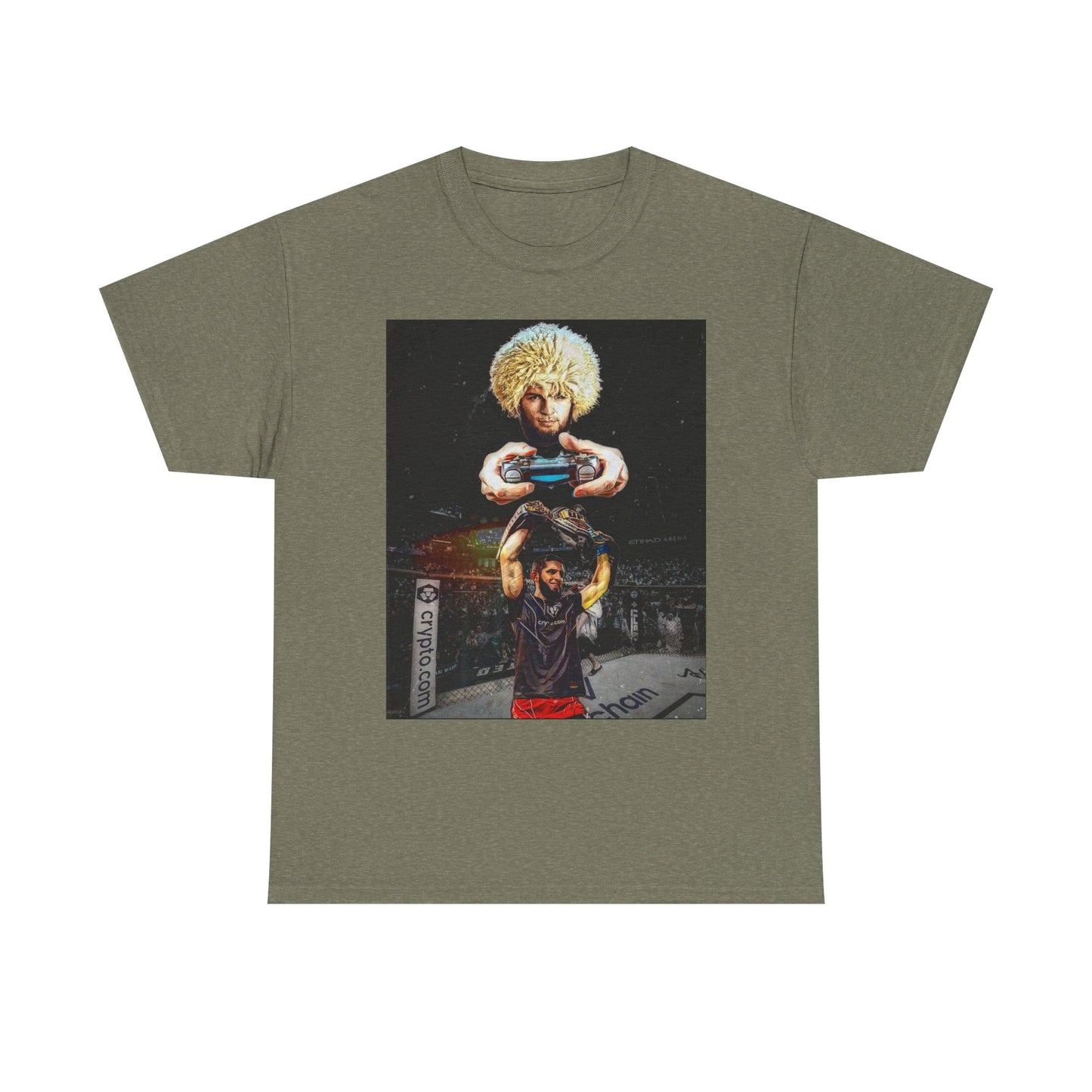 T-Shirt - Khabib Nurmagomedov on Game Mode with Islam Makhachev Graphic Tee