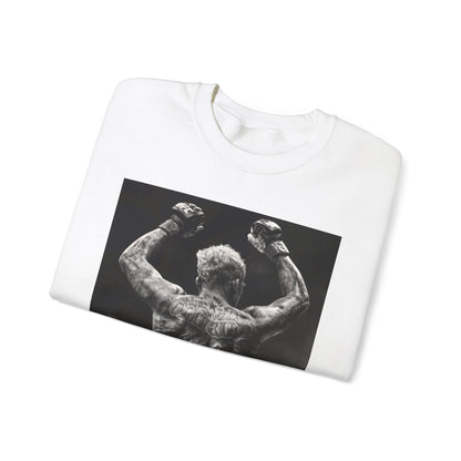Charles Oliveira White Fitness Sweatshirt - Perfect for UFC Lovers