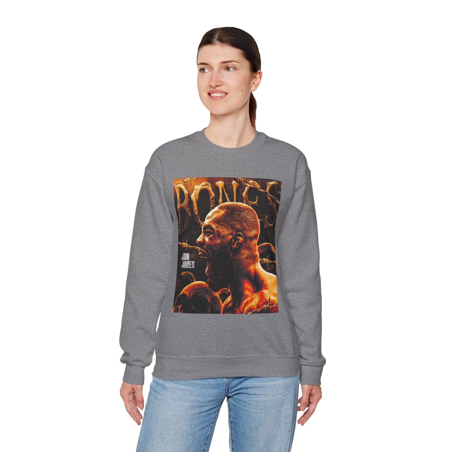 Jon Bones Jones Sweatshirt - 'Bones' Apparel for MMA Fans