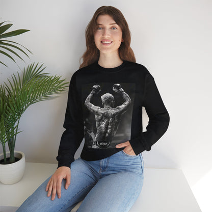 Charles Oliveira White Fitness Sweatshirt - Perfect for UFC Lovers
