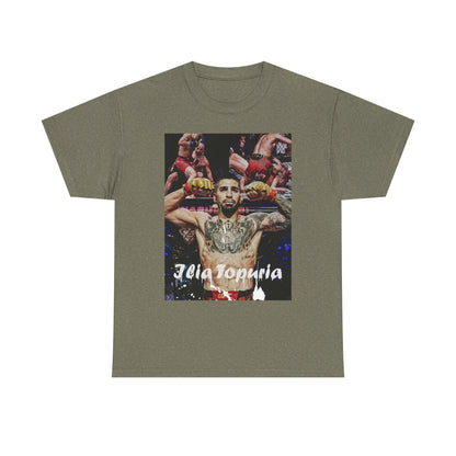 Ilia Topuria Tee - for Combat Sports Enthusiasts