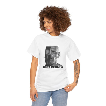 Alex Pereira 'Stone Face' T-Shirt — MMA Fighter Graphic Tee