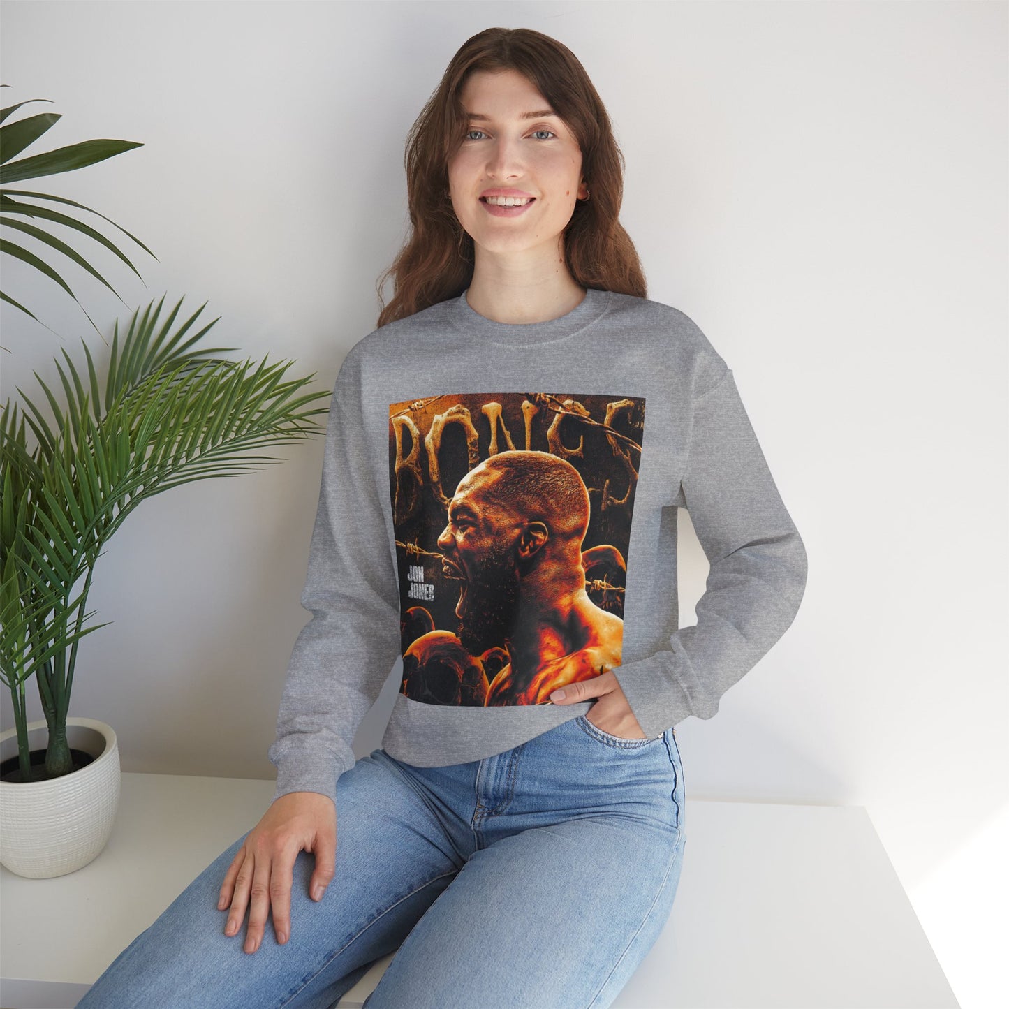 Jon Bones Jones Sweatshirt - 'Bones' Apparel for MMA Fans