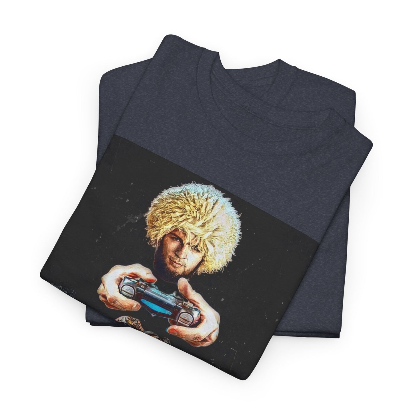 T-Shirt - Khabib Nurmagomedov on Game Mode with Islam Makhachev Graphic Tee