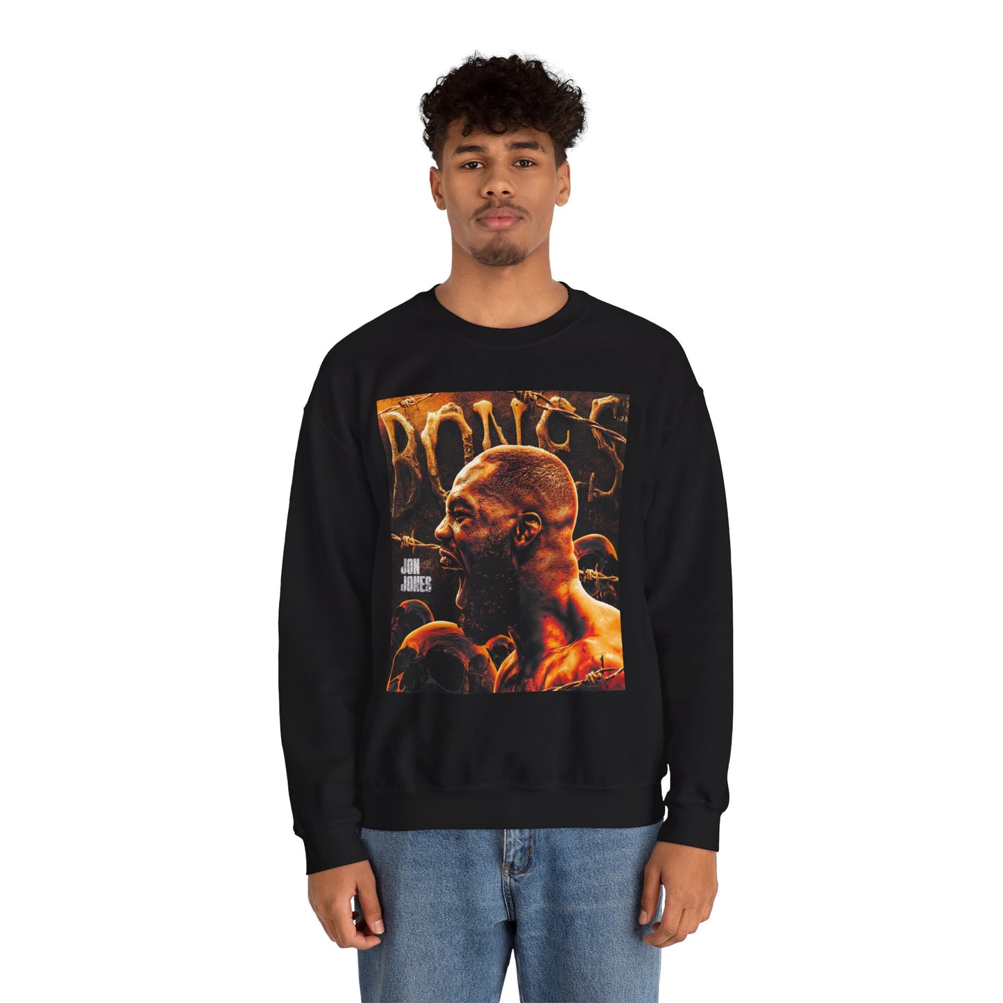 Jon Bones Jones Sweatshirt - 'Bones' Apparel for MMA Fans
