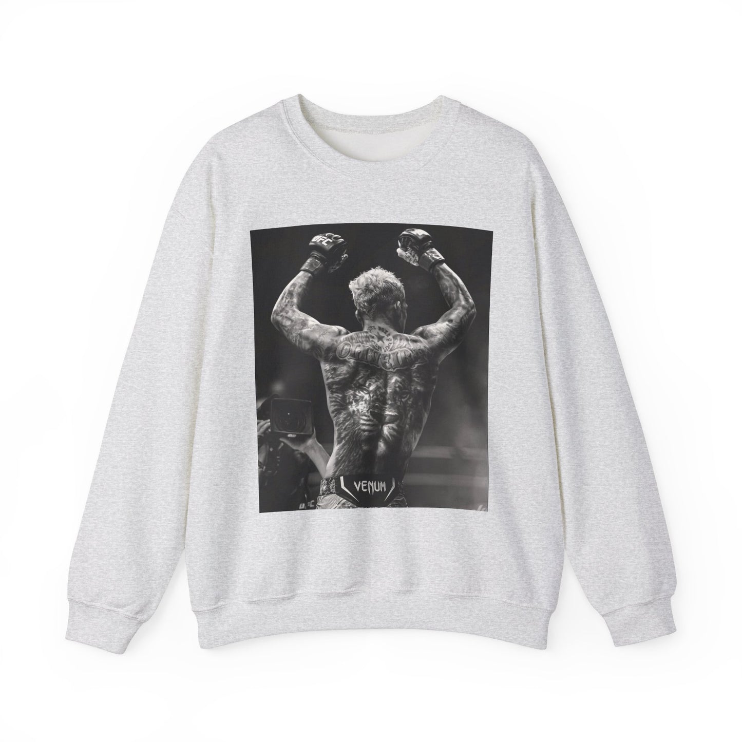 Charles Oliveira White Fitness Sweatshirt - Perfect for UFC Lovers