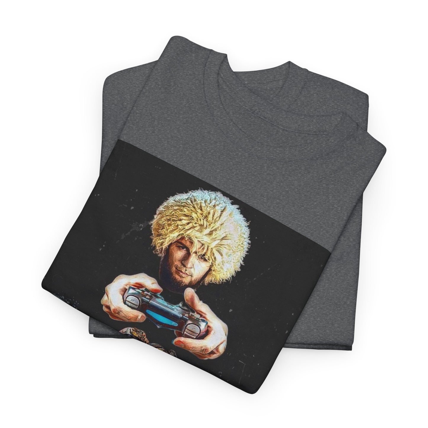T-Shirt - Khabib Nurmagomedov on Game Mode with Islam Makhachev Graphic Tee