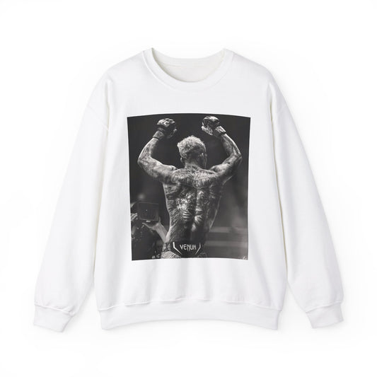 Charles Oliveira White Fitness Sweatshirt - Perfect for UFC Lovers